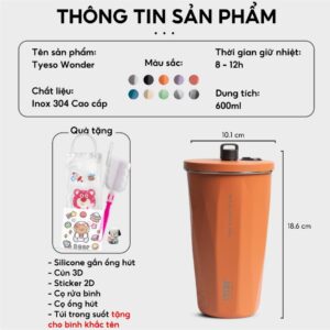 Ly giữ nhiệt Tyeso Wonder