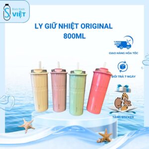 Bình Giữ Nhiệt Tyeso Seygm Kim Cương Inox 304