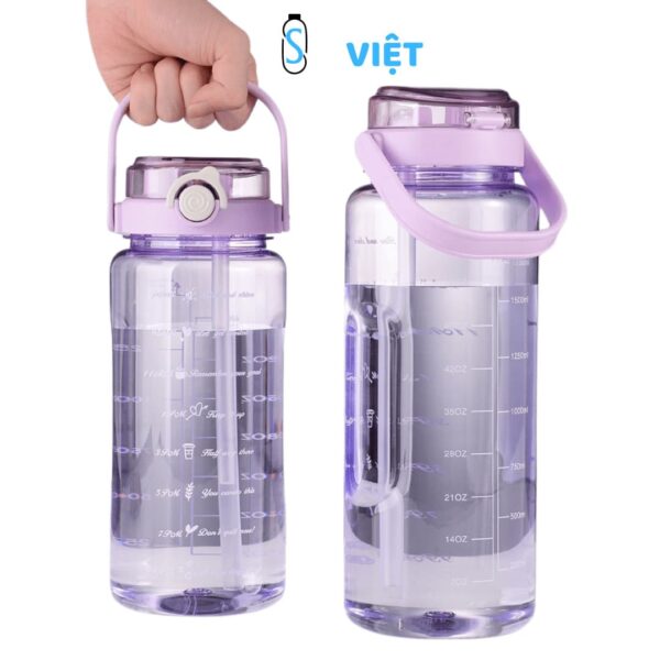 Bình nhựa MENGI, dung tích lớn 2000ml