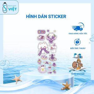 Khung hình dán sticker