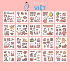 Sticker nhiều loại