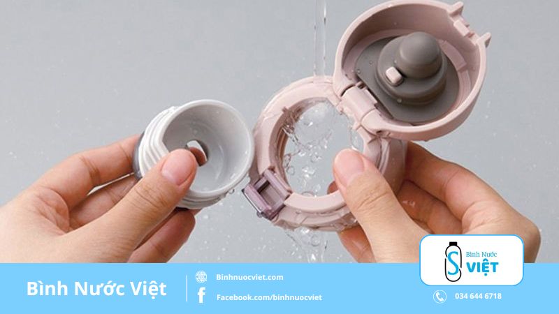 Vệ sinh cốc giữ nhiệt