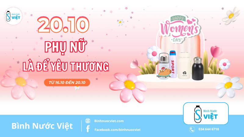 Siêu sale của Bình Nước Việt ngày 20.10