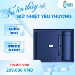 Set quà tặng bình xanh than