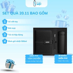 Set quà tặng 20.11 bao gồm